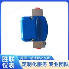 微小型卡箍金屬管浮子流量計316L不銹鋼管道氣體液體純水防腐2