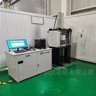 微机伺服玻璃钢压碎性能试验机带防护罩