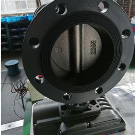 精小型軟密封電動蝶閥
