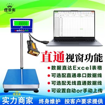 YJH-T电子秤连接电脑称重记录数据带232通讯接口
