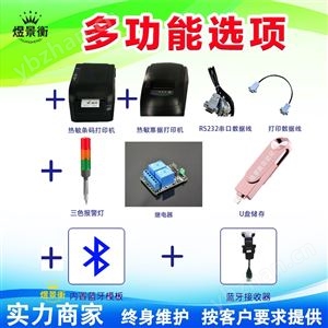 YJH-T电子称485数字式重量变送器232接口连接PLC