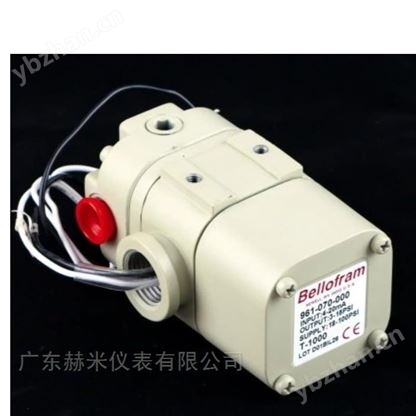 精密化工BELLOFRAM 961-070-000電氣轉換器