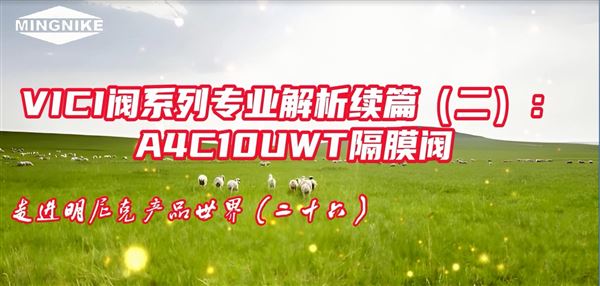 VICI阀系列专业解析续篇（二）：A4C10UWT隔膜阀