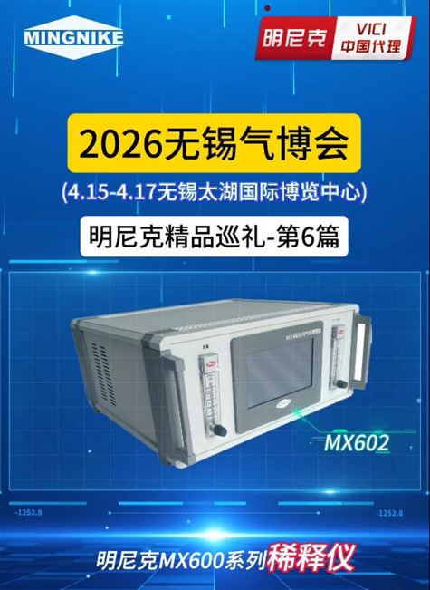 2026無錫氣博會精品巡禮第6篇--MNK600系列稀釋儀