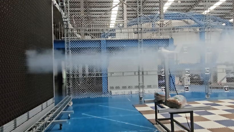 无人机抗风试验风墙在物流配送中的运用研究