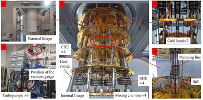 北京量子信息科学研究院在大冷量稀释制冷机研制方面取得新进展