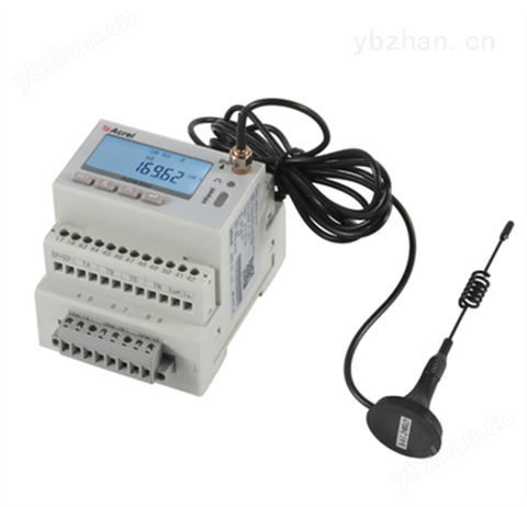 4G物聯網電能表導軌式安裝自帶三只互感器