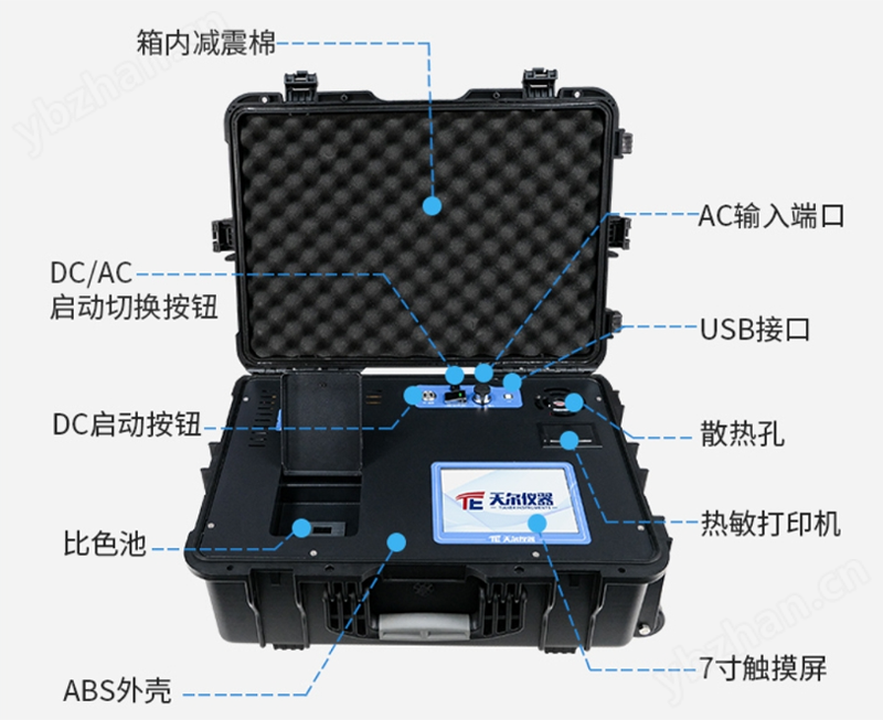 天尔便携式紫外测油仪