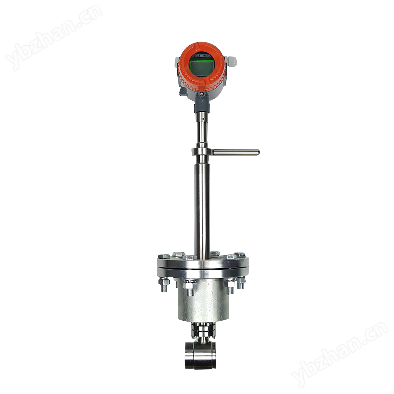 威海寬量程插入式渦街流量計* 導(dǎo)熱油流量計