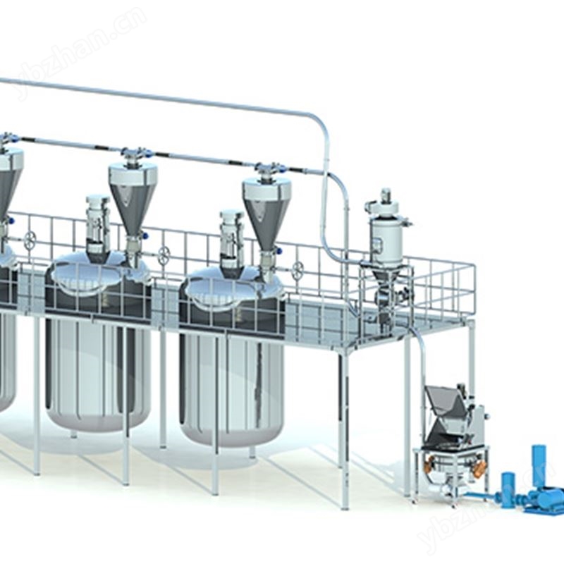 高服反应釜固体加料装置粉料自动投料器系统