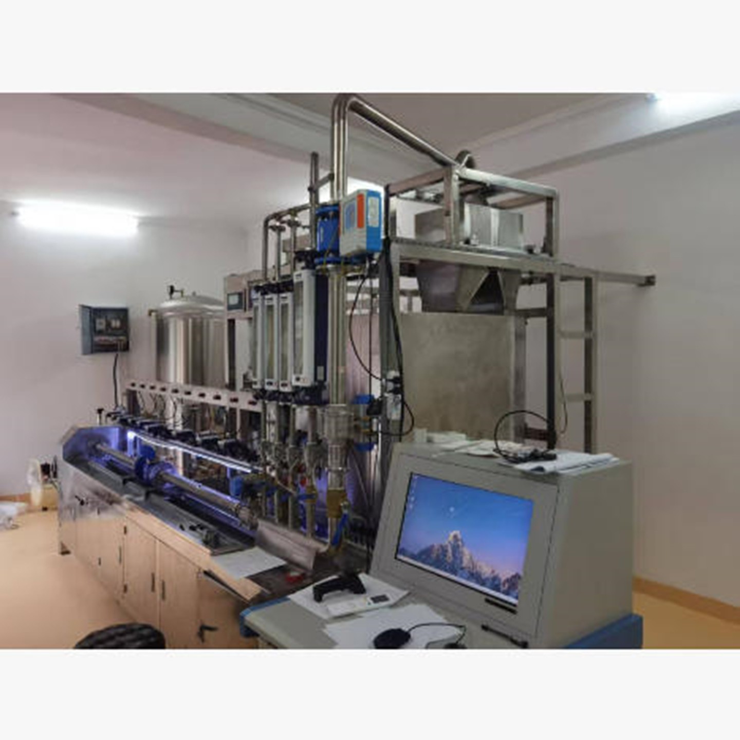 冷水水表检定装置（质量法） 型号:ZXSBJD-ZLF库号：M411561