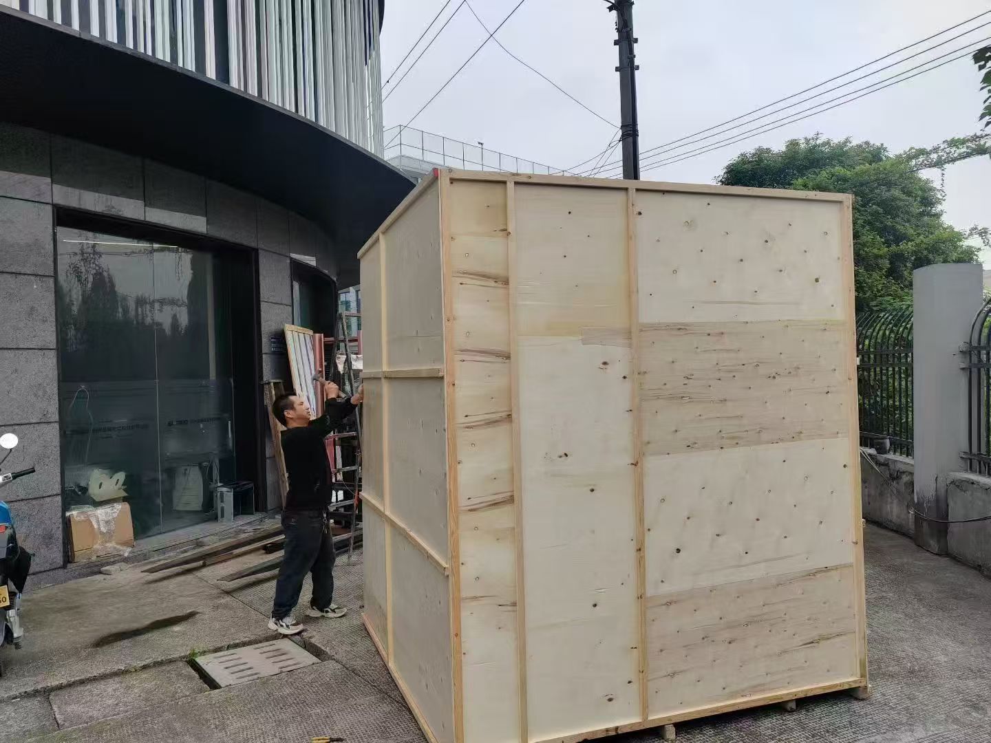 广东客户一套两米积分球测试系统